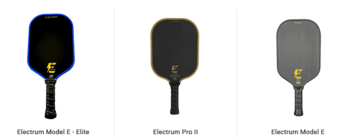 Electrum Pickleball Paddles for Power